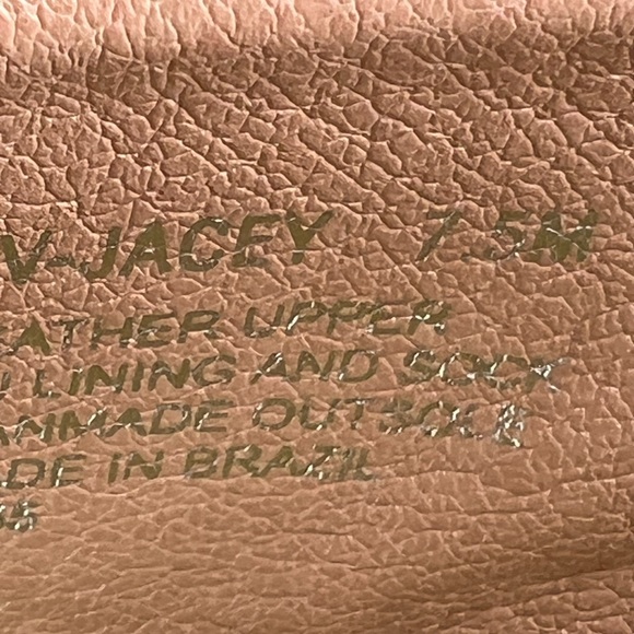 CHELSEA & VIOLET JACEY Leather Strappy Cross Band Sandals - Picture 9 of 9